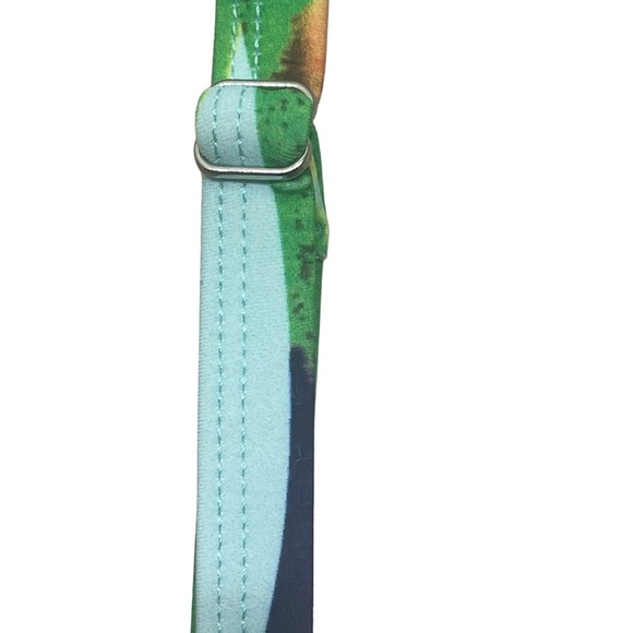 SUMM by chuck handy floral blue swim one piece size 18 - Picture 4 of 12